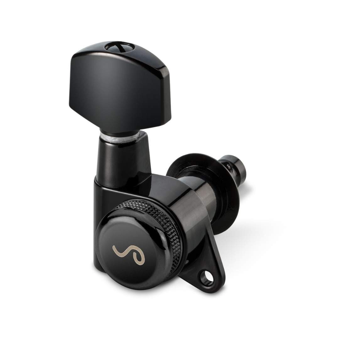 Replacement Ernie Ball Music Man Guitar Tuning Machines 4+2 Black