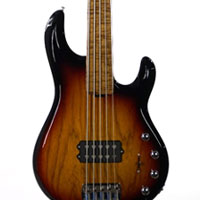 Cropped image of a Bass Guitar