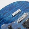 Ernie Ball Music Man Steve Morse SM-Y2D - Diablo Blue - Quilt - H01103 - Image 10