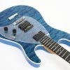 Ernie Ball Music Man Steve Morse SM-Y2D - Diablo Blue - Quilt - H01103 - Image 4