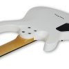Schecter C-6 Deluxe Satin White - 432-SWHT - Image 7