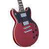 D'Angelico Premier Brighton Electric Guitar - Oxblood - Image 2