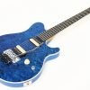 Ernie Ball Music Man Axis (Floyd Rose) - Diablo Blue - Quilt - H00921 - Image 3