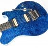 Ernie Ball Music Man Axis (Floyd Rose) - Diablo Blue - Quilt - H00921 - Image 9