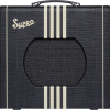 Supro Delta King 10 Combo 5 Watt Guitar Amplifier, Black w/ Cream Stripes
