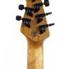 Ernie Ball Music Man Sabre Guitar - Diablo Blue - Flame - H01084 - Image 13
