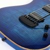 Ernie Ball Music Man Sabre Guitar - Diablo Blue - Flame - H01440 - Image 8