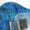 Ernie Ball Music Man Steve Morse SM-Y2D - Diablo Blue - Quilt - H00559 - Image 10