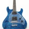 Ernie Ball Music Man Steve Morse SM-Y2D - Diablo Blue - Quilt - H00559 - Image 11