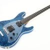 Ernie Ball Music Man Steve Morse SM-Y2D - Diablo Blue - Quilt - H00559 - Image 3