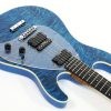 Ernie Ball Music Man Steve Morse SM-Y2D - Diablo Blue - Quilt - H00559 - Image 4