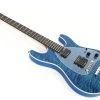 Ernie Ball Music Man Steve Morse SM-Y2D - Diablo Blue - Quilt - H00559 - Image 6