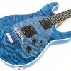 Ernie Ball Music Man Steve Morse SM-Y2D - Diablo Blue - Quilt - H01502 - Image 2