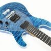 Ernie Ball Music Man Steve Morse SM-Y2D - Diablo Blue - Quilt - H01502 - Image 4