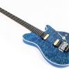 Ernie Ball Music Man Axis (Floyd Rose) - Diablo Blue - Quilt - H01908 - Mint - Image 5