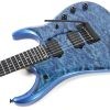 Ernie Ball Music Man JP15 - Diablo Blue - Quilt - H01491 - Image 7