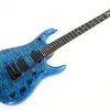 Ernie Ball Music Man JP15 - Diablo Blue - Quilt - H03884 - Image 3