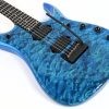 Ernie Ball Music Man JP15 - Diablo Blue - Quilt - H03884 - Image 5