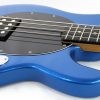 Ernie Ball Music Man Stingray 4H - Diablo Blue - F86126 - Image 13