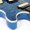 Ernie Ball Music Man Axis (Floyd Rose) - Diablo Blue - Quilt - H01114 - Image 10