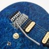 Ernie Ball Music Man Axis (Floyd Rose) - Diablo Blue - Quilt - H01114 - Image 8