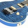 Ernie Ball Music Man Axis (Floyd Rose) - Diablo Blue - Quilt - H02496 - Image 11