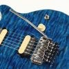 Ernie Ball Music Man Axis (Floyd Rose) - Diablo Blue - Quilt - H02496 - Image 13