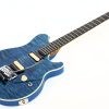Ernie Ball Music Man Axis (Floyd Rose) - Diablo Blue - Quilt - H02496 - Image 3
