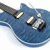 Ernie Ball Music Man Axis (Floyd Rose) - Diablo Blue - Quilt - H02496 - Image 5