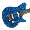 Ernie Ball Music Man Axis (Floyd Rose) - Diablo Blue - Quilt - H02496 - Image 8