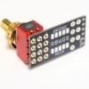 Replacement 4PDT 3-way Ernie Ball Music Man John Petrucci JP toggle switch - Gold - Image 2