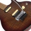 Ernie Ball Music Man Axis w/ Floyd Rose - Roasted Amber - Flame Top - H03183 - MINT! - Image 10