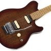Ernie Ball Music Man Axis w/ Floyd Rose - Roasted Amber - Flame Top - H03183 - MINT! - Image 2