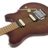 Ernie Ball Music Man Axis w/ Floyd Rose - Roasted Amber - Flame Top - H03183 - MINT! - Image 7