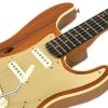 Fender 2018 NAMM Limited Edition Custom Shop Artisan Koa Stratocaster - Aged Fire Mist Gold - Image 8