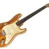 Fender 2018 NAMM Limited Edition Custom Shop Artisan Koa Stratocaster - Aged Fire Mist Gold - Image 3
