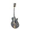 D'Angelico Excel SS Single Cutaway w/ shield tremolo - Black Dog - DAESSBDGTR - Image 4