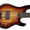 Ernie Ball Music Man StingRay 5 Bass 35th Anniversary - Spalted Sunburst - F99686 - Image 13