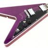 Schecter V-1 Custom Trans Purple 654 w/ hardshell case - Mint! - Image 2