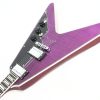 Schecter V-1 Custom Trans Purple 654 w/ hardshell case - Mint! - Image 7