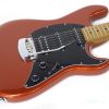 Ernie Ball Music Man Cutlass RS HSS Trem - Blood Orange - H07983 - Beautiful Neck! - Image 2