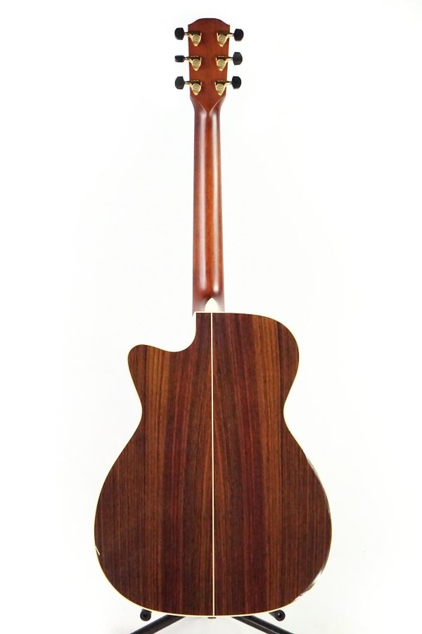 Alvarez Yairi Masterworks Folk/OM Acoustic Electric FYM74CE - Redwood Top - 76258 - Image 12