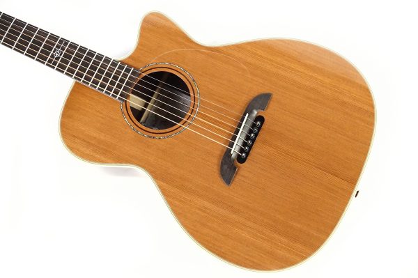 Alvarez Yairi Masterworks Folk/OM Acoustic Electric FYM74CE - Redwood Top - 76258 - Image 5