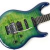 Ernie Ball Music Man BFR Luke 4 HSS - Green Tide - D01387 - Image 2