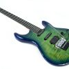 Ernie Ball Music Man BFR Luke 4 HSS - Green Tide - D01387 - Image 6