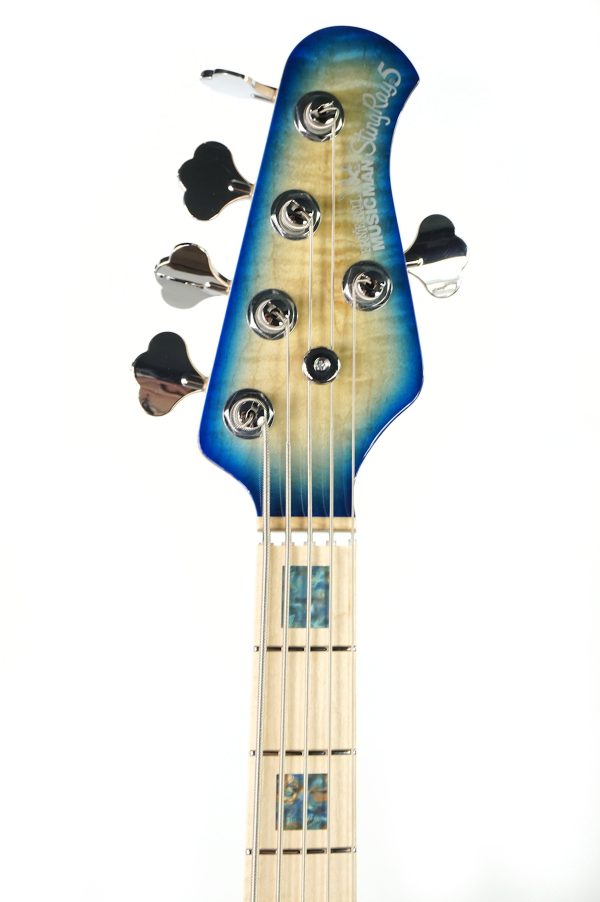 Ernie Ball Music Man BFR StingRay Special 5HH - Paua Blue Burst - K08140 - Image 11