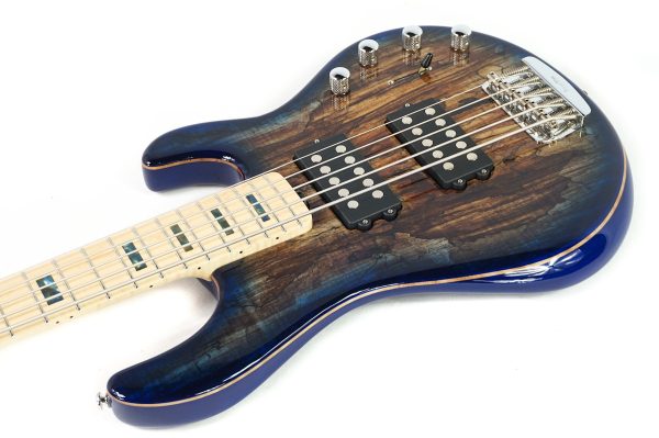 Ernie Ball Music Man BFR StingRay Special 5HH - Paua Blue Burst - K08140 - Image 7