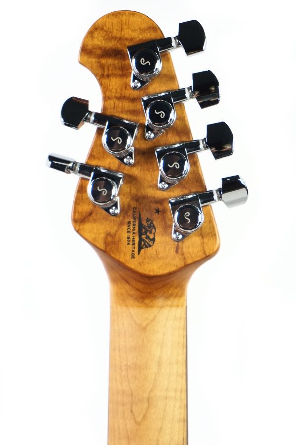 Ernie Ball Music Man Luke 4 HSS - Black Sparkle - H08012 - Image 11