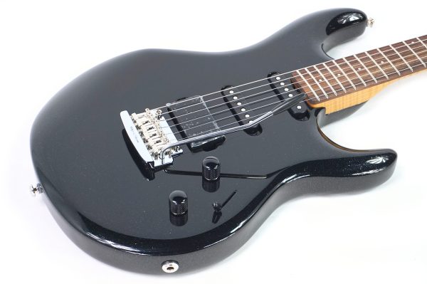 Ernie Ball Music Man Luke 4 HSS - Black Sparkle - H08012 - Image 2