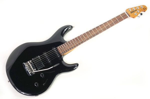 Ernie Ball Music Man Luke 4 HSS - Black Sparkle - H08012 - Image 3